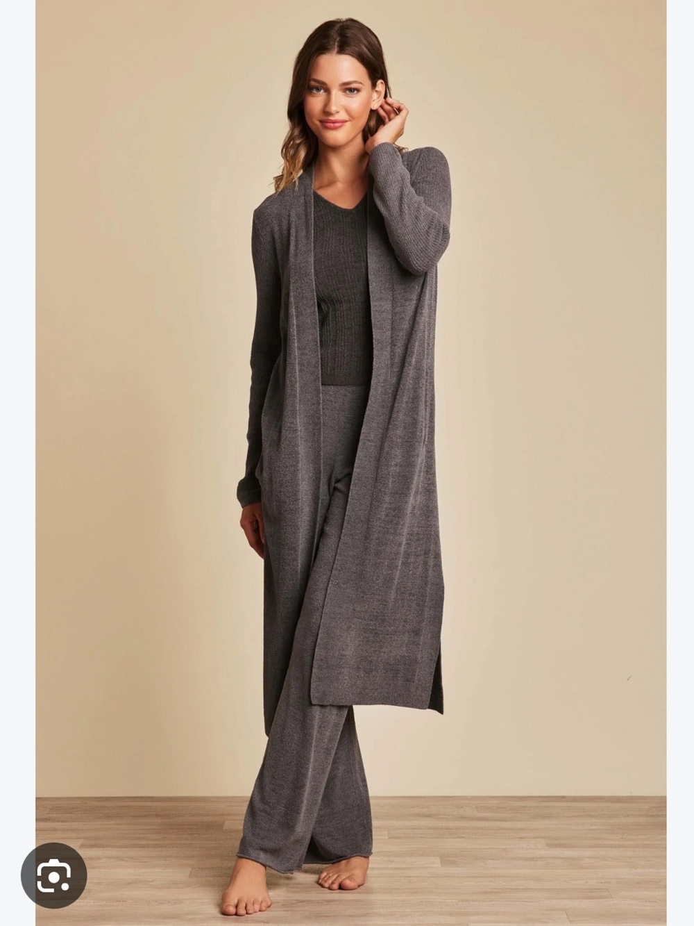 Barefoot Dreams Cozy Chic Ultra Lite Everything Cardigan Small